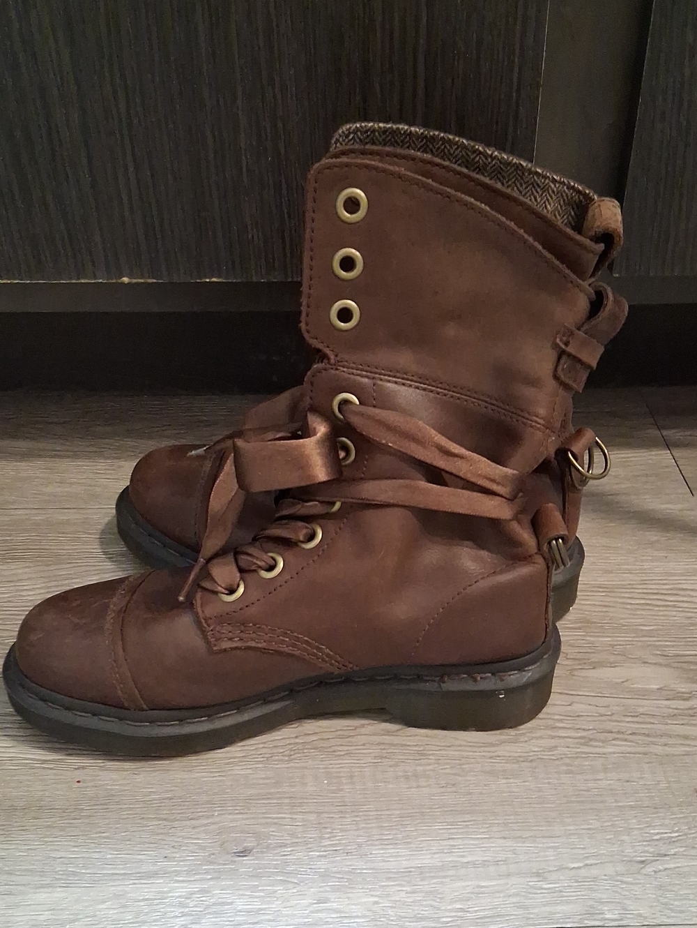 Dr. Marten 8 Lace Up  Boot - Picture 3 of 4